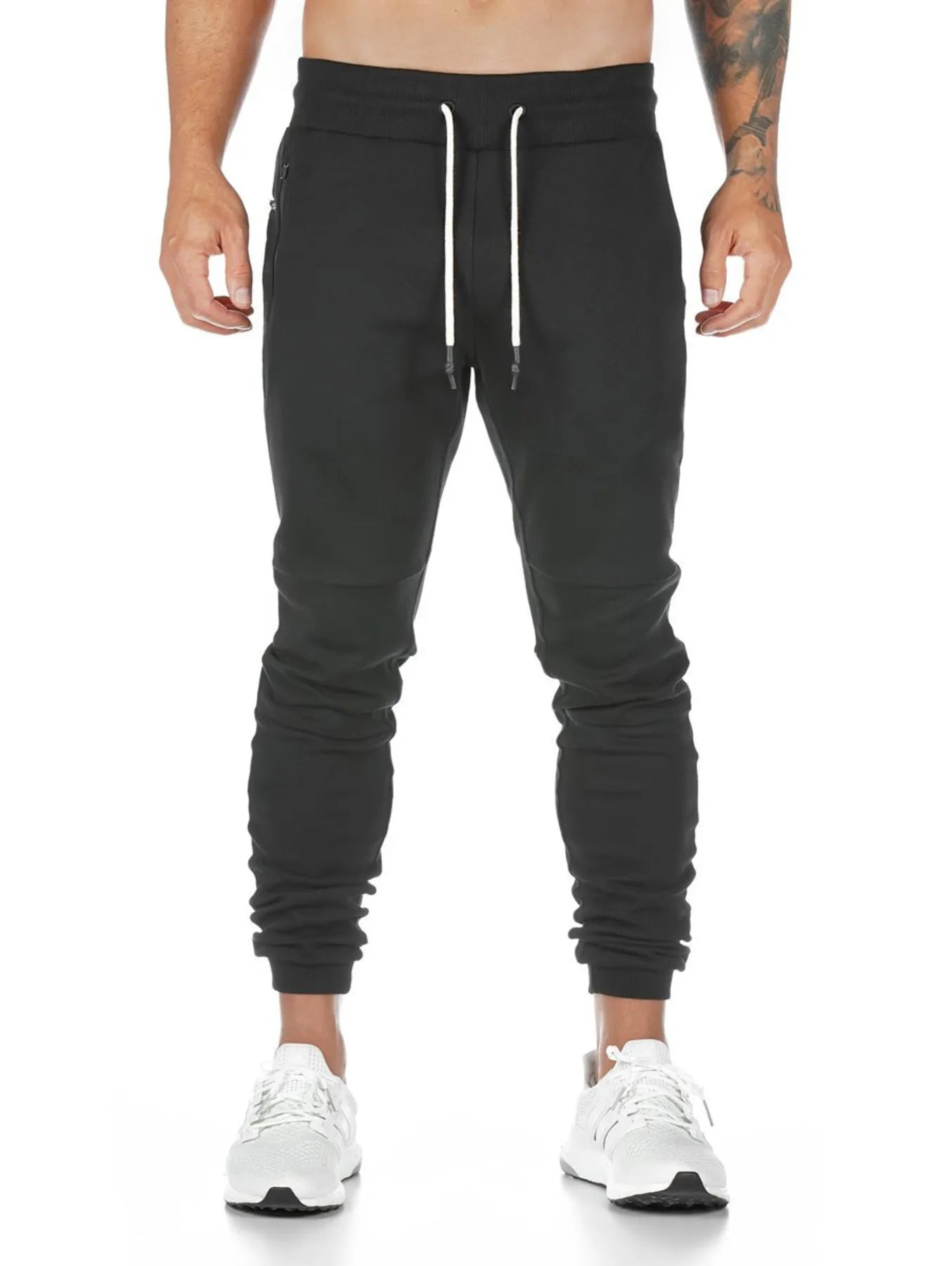 Men's Full Size Jogger Active Pants with Drawstring Plus Size - Velora Luxury Fashion