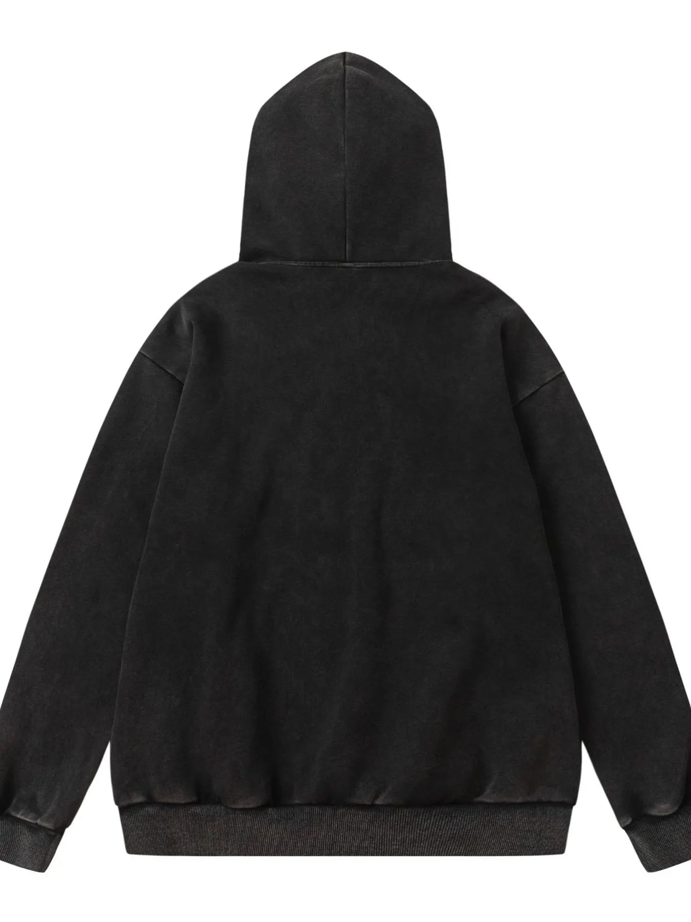 Men's Gradient Letter Long Sleeve Oversized Hoodie - Velora Luxury Fashion