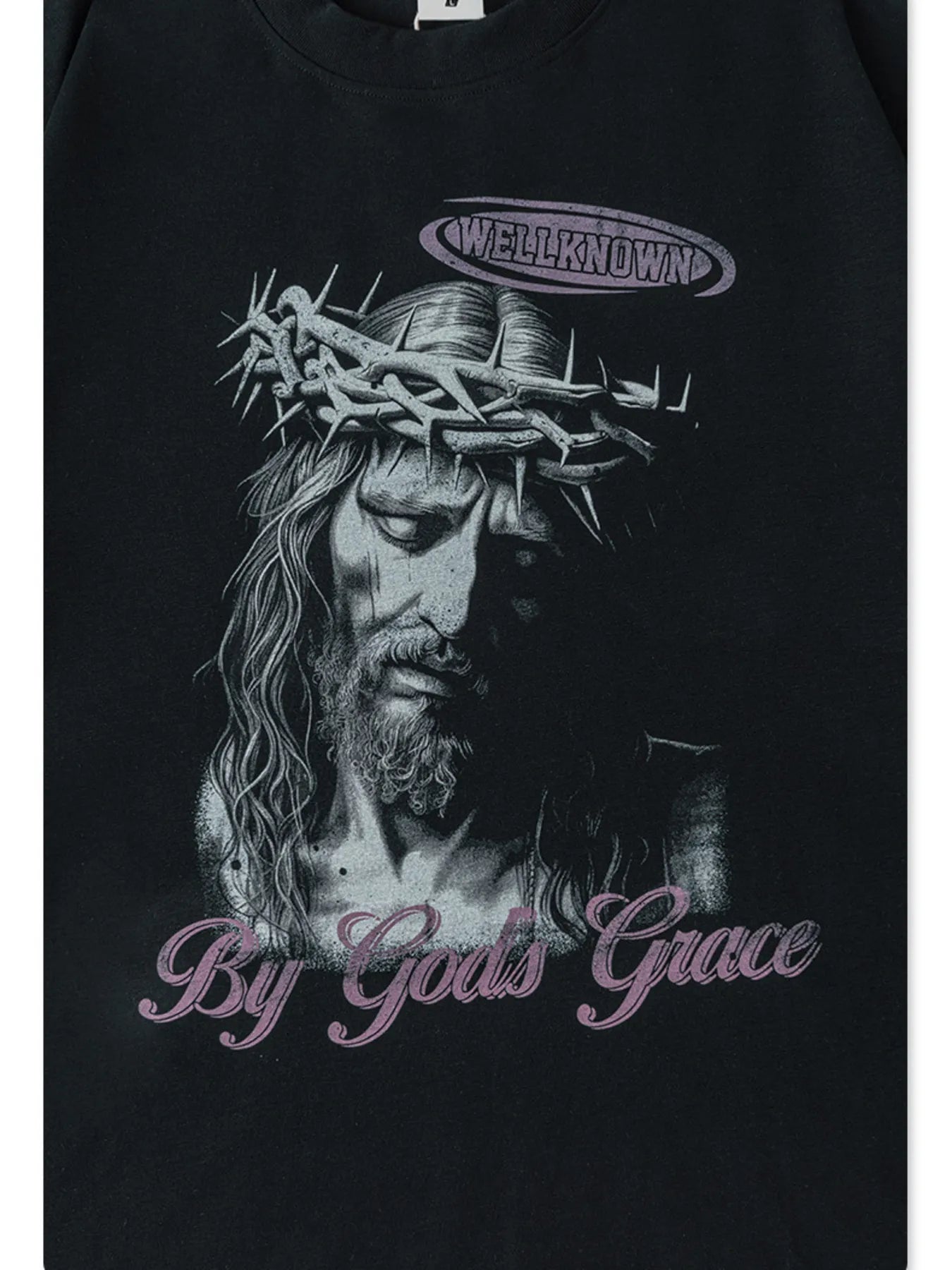 Men's Graphic Round Neck Long Sleeve T-Shirt - Velora Luxury Fashion