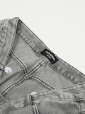 Men's High-Rise Wide Leg Washed Jeans - Velora Luxury Fashion