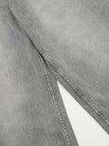 Men's High-Rise Wide Leg Washed Jeans - Velora Luxury Fashion
