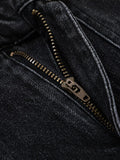 Men's High-Waisted Wide Leg Wash Jeans - Velora Luxury Fashion