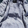 Men's Lamb Leather Jacket with Two Zipper Chest Pockets - Velora Luxury Fashion