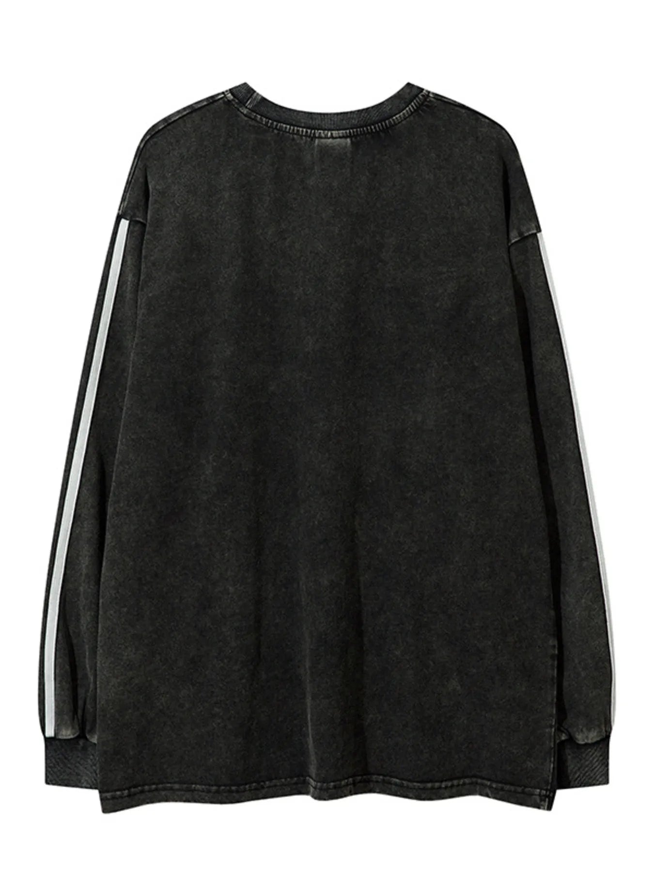 Men's Letter Graphic Long Sleeve T-Shirt - Velora Luxury Fashion