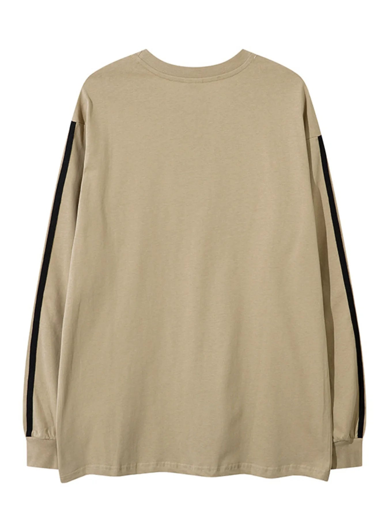 Men's Letter Graphic Long Sleeve T-Shirt - Velora Luxury Fashion