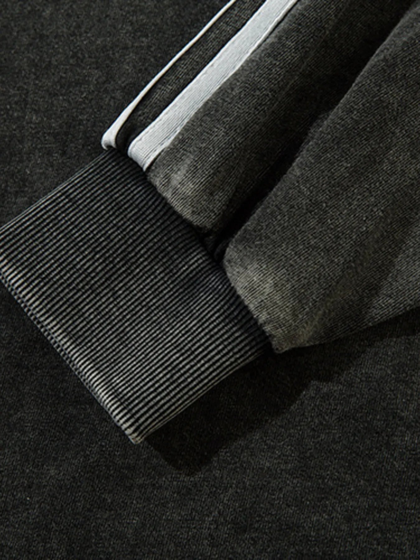 Men's Letter Graphic Long Sleeve T-Shirt - Velora Luxury Fashion