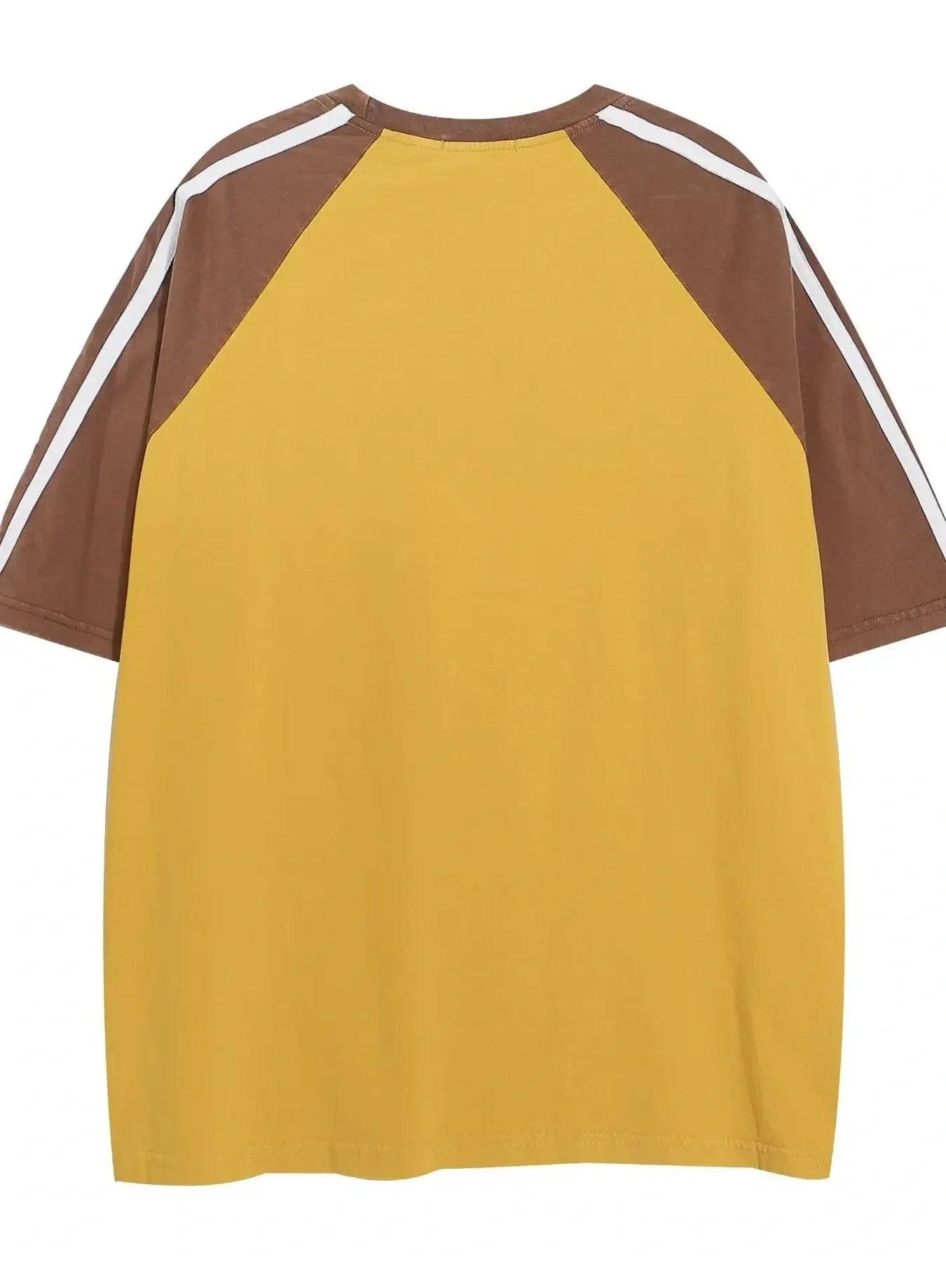 Men's Letter Graphic Round Neck Raglan Sleeve T-Shirt - Velora Luxury Fashion