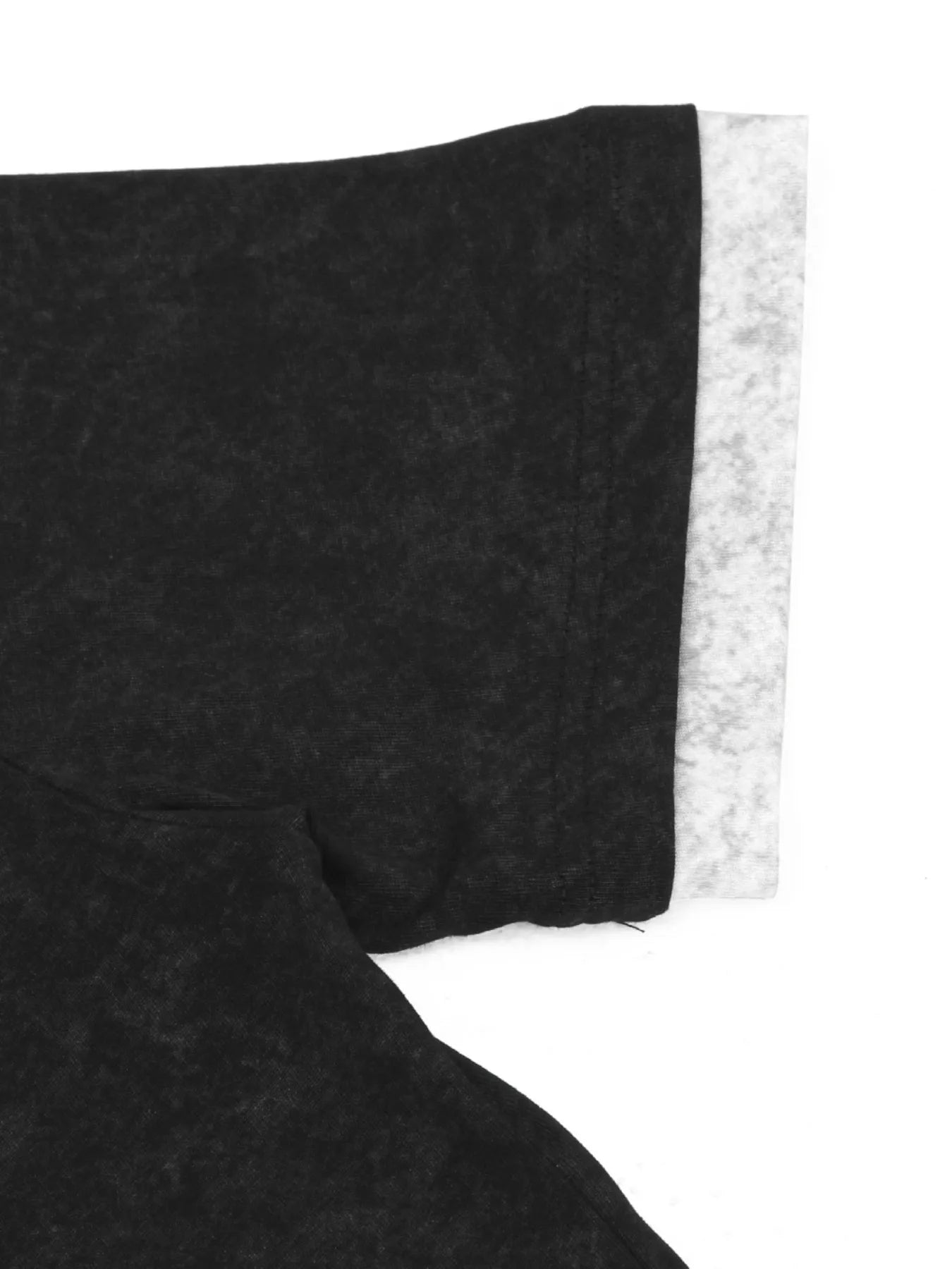 Men's Letter Graphic Round Neck Short Sleeve Contrast Trim T-Shirt - Velora Luxury Fashion