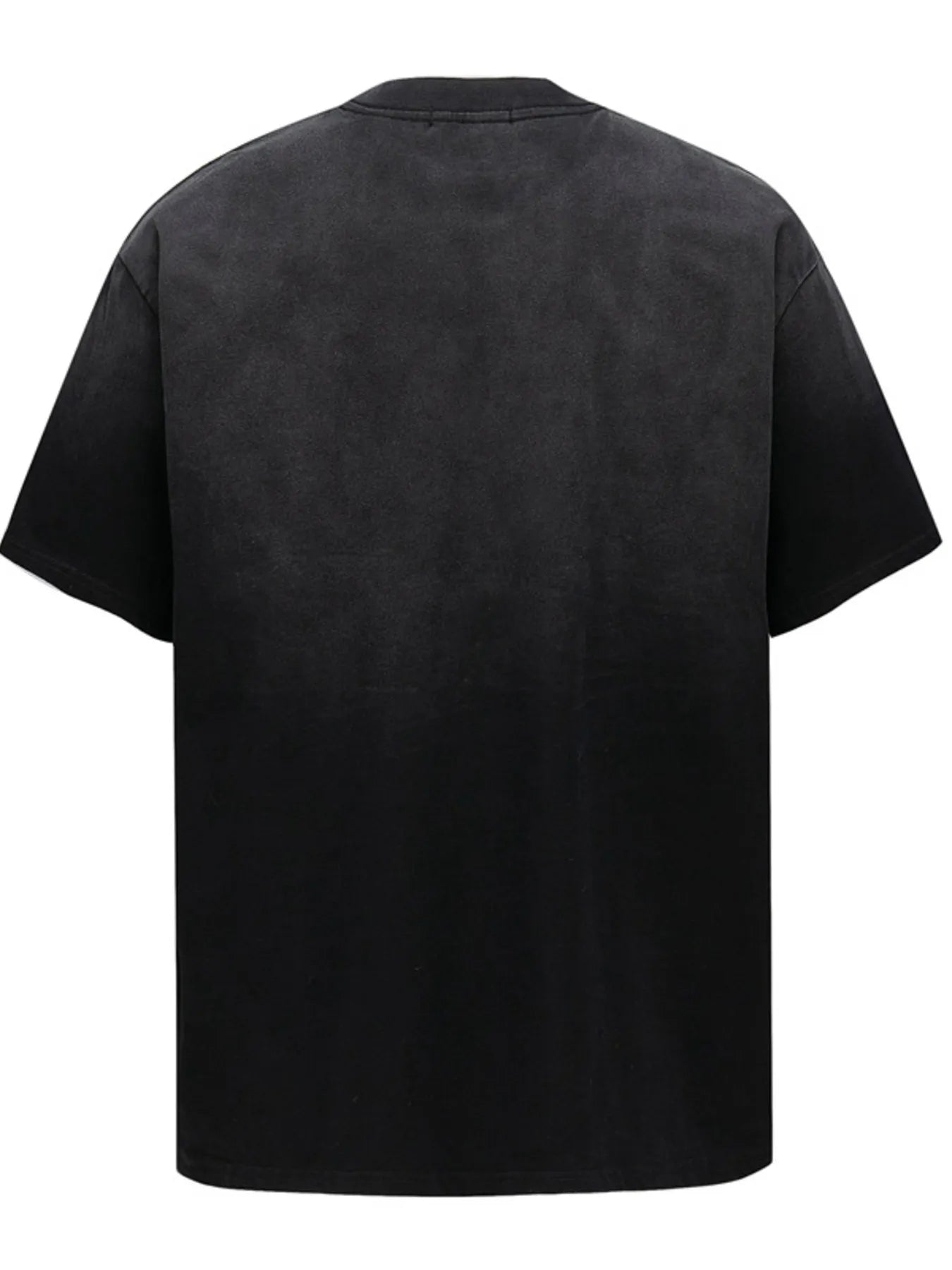 Men's Letter Graphic Round Neck Short Sleeve T-Shirt - Velora Luxury Fashion