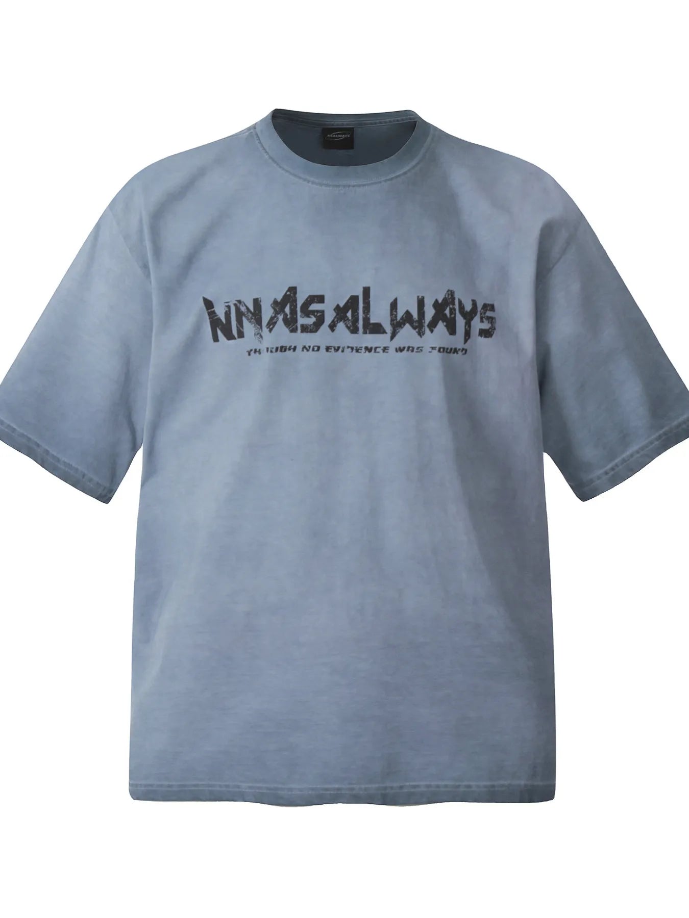 Men's Letter Graphic Round Neck T-Shirt - Velora Luxury Fashion