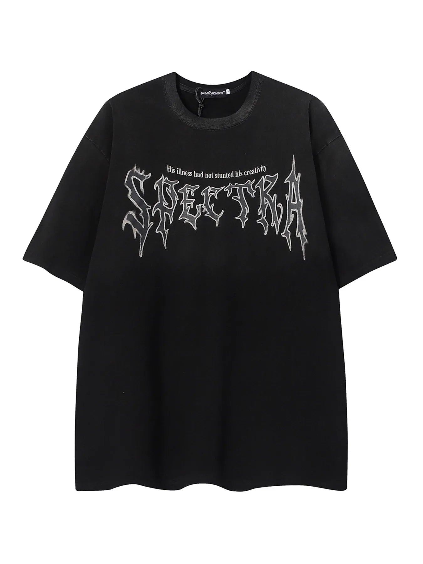 Men's Letter Graphic Round Neck T-Shirt - Velora Luxury Fashion