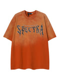 Men's Letter Graphic Round Neck T-Shirt - Velora Luxury Fashion