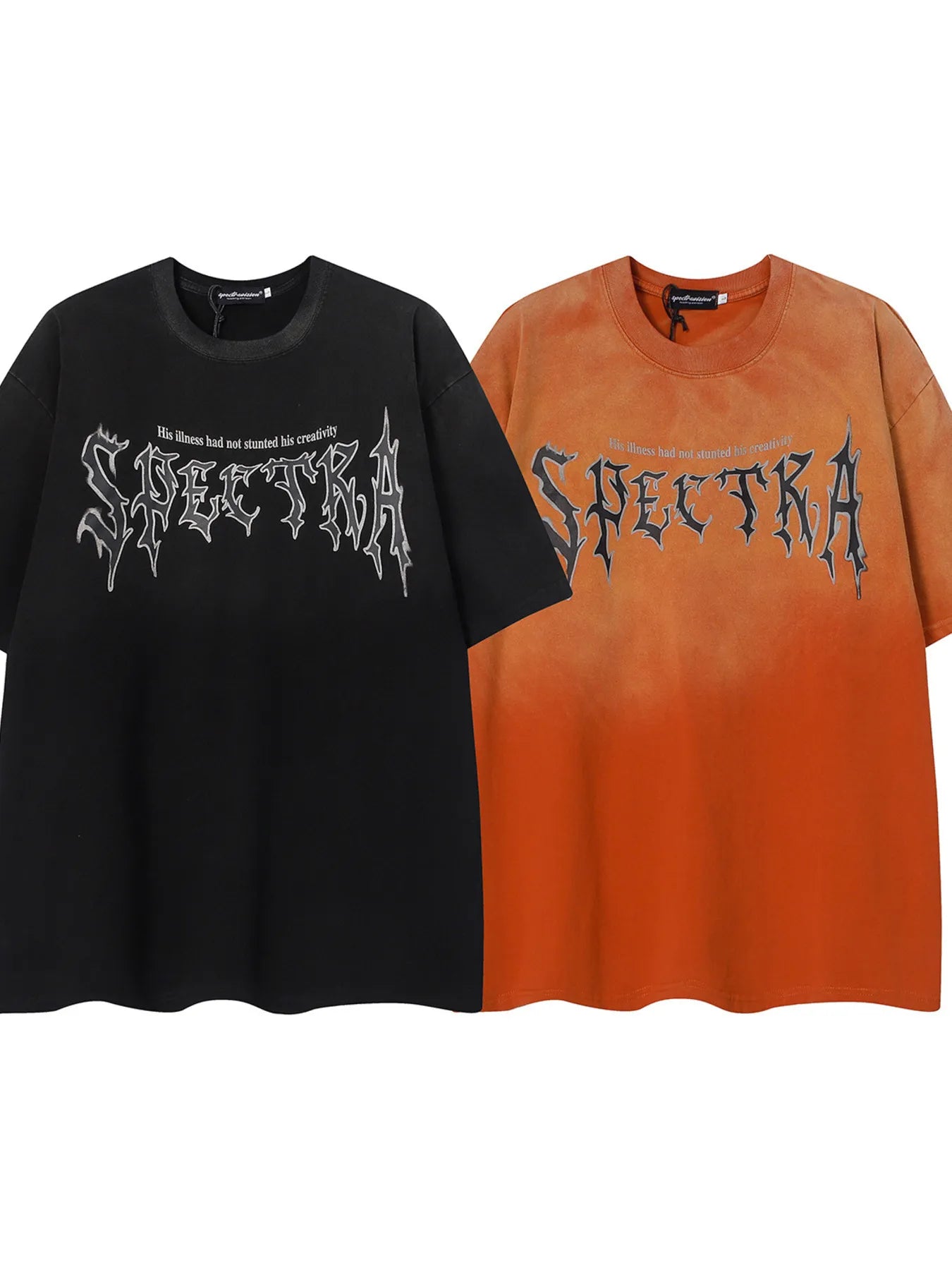 Men's Letter Graphic Round Neck T-Shirt - Velora Luxury Fashion