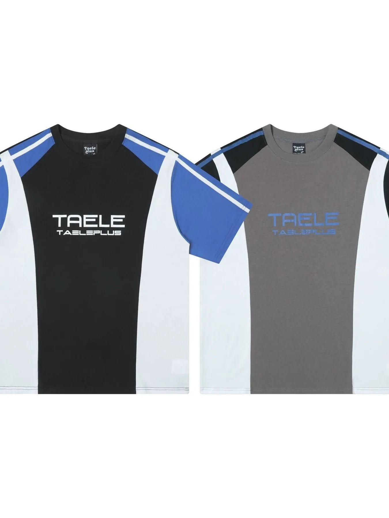 Men's Letter Round Neck Short Sleeve T-Shirt - Velora Luxury Fashion