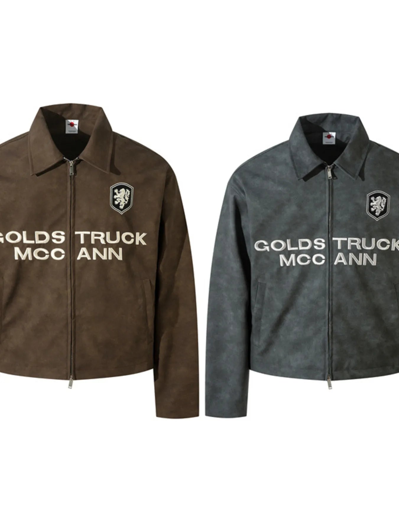 Men's Long Sleeve Zip-Up Jacket - Velora Luxury Fashion