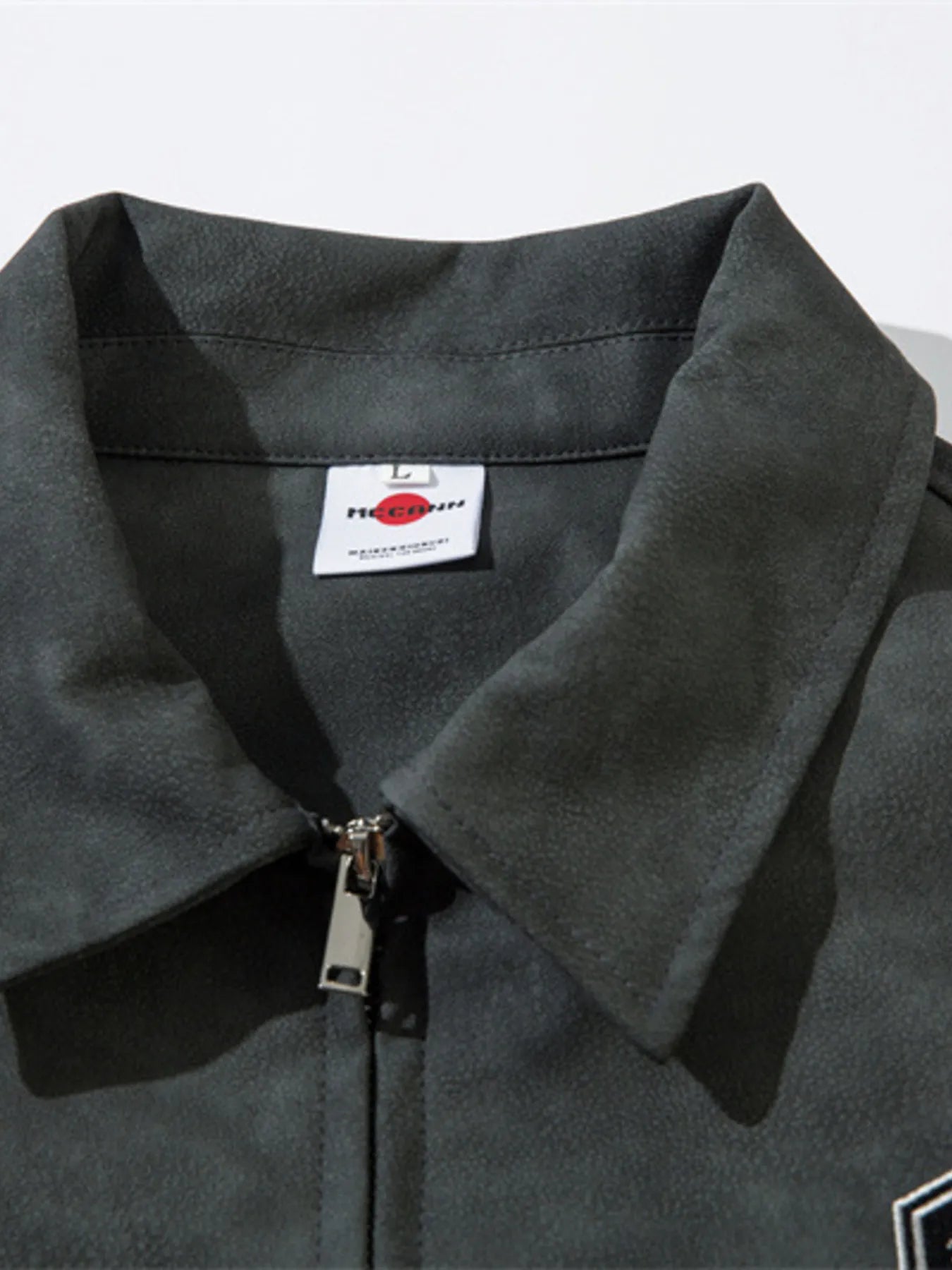 Men's Long Sleeve Zip-Up Jacket - Velora Luxury Fashion