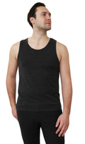 Men's Merino Wool Tank Top with Crew Neck - Velora Luxury Fashion