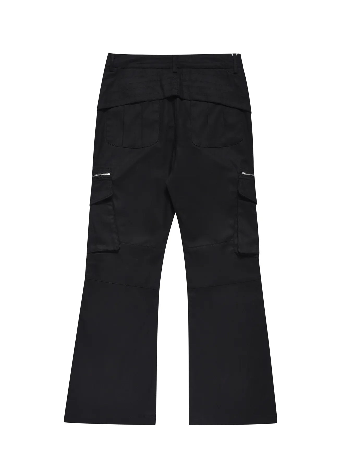 Men's Multi-Pocket Flared Cargo Pants - Velora Luxury Fashion
