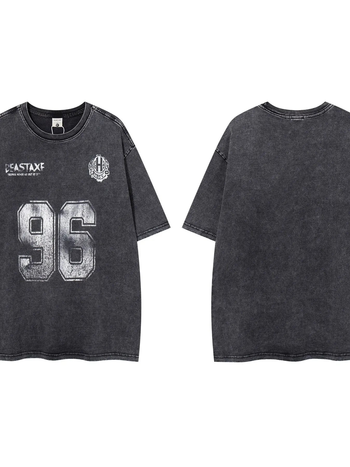 Men's Number 96 Round Neck T-Shirt - Velora Luxury Fashion