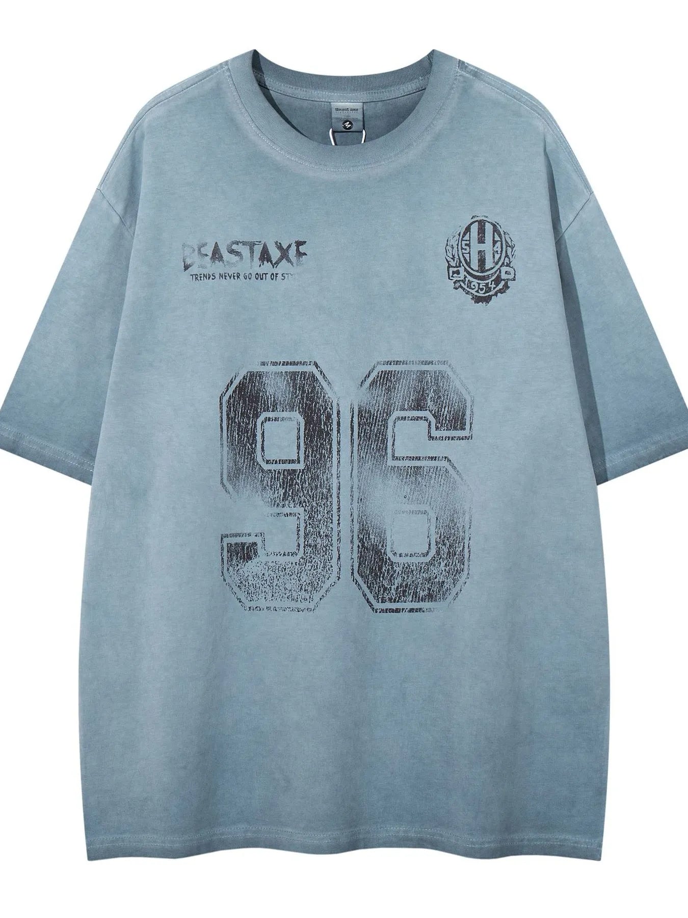 Men's Number 96 Round Neck T-Shirt - Velora Luxury Fashion