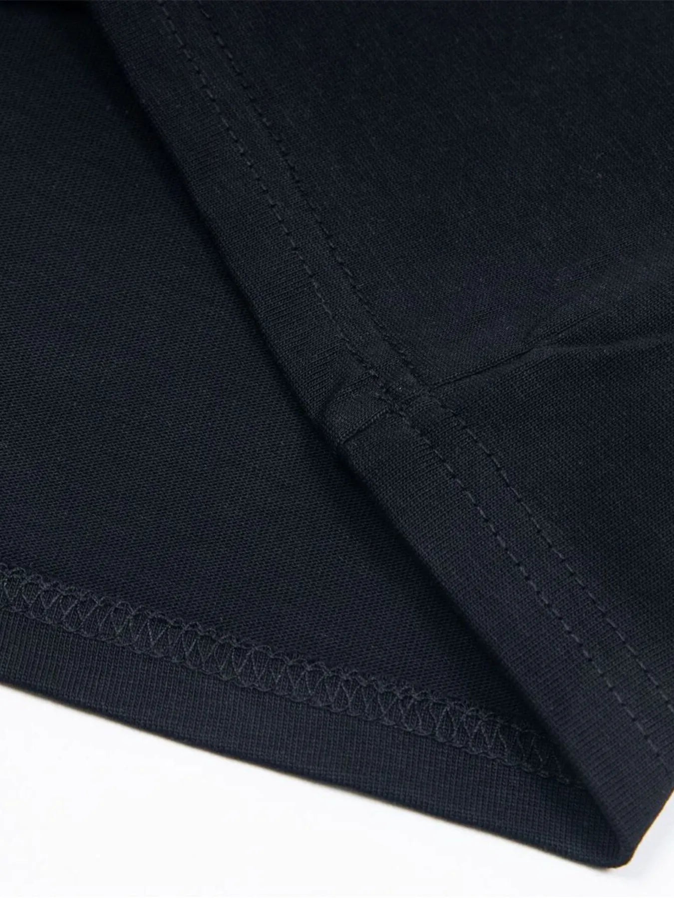 Men's Number Print Short Sleeve Oversized T-Shirt - Velora Luxury Fashion