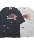 Men's Oversized Round Neck T-Shirt - Velora Luxury Fashion