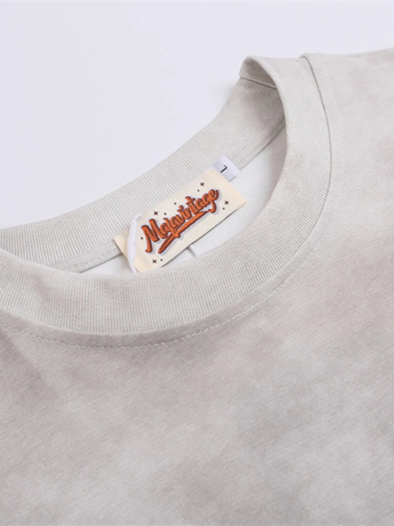 Men's Oversized Round Neck T-Shirt - Velora Luxury Fashion