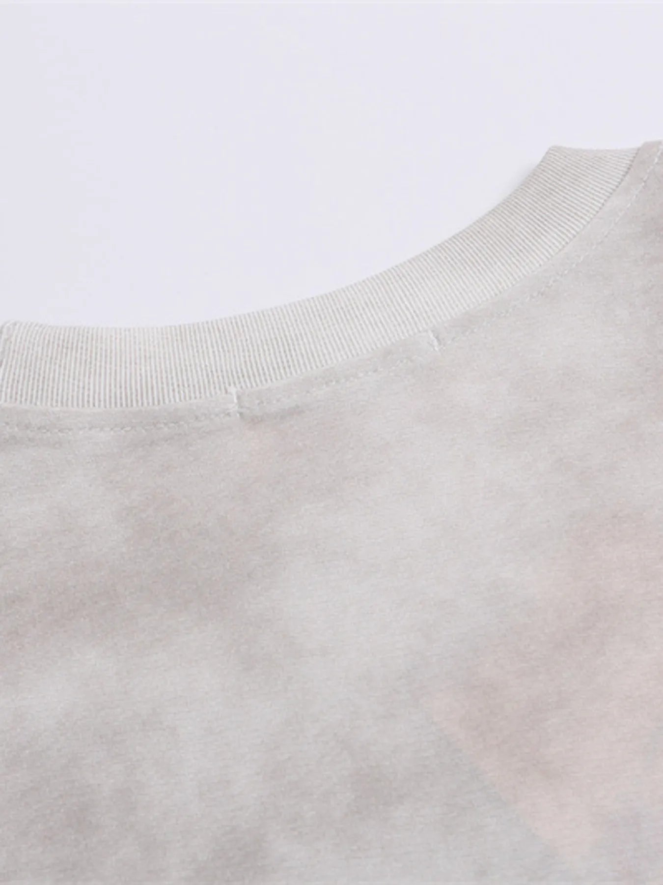 Men's Oversized Round Neck T-Shirt - Velora Luxury Fashion