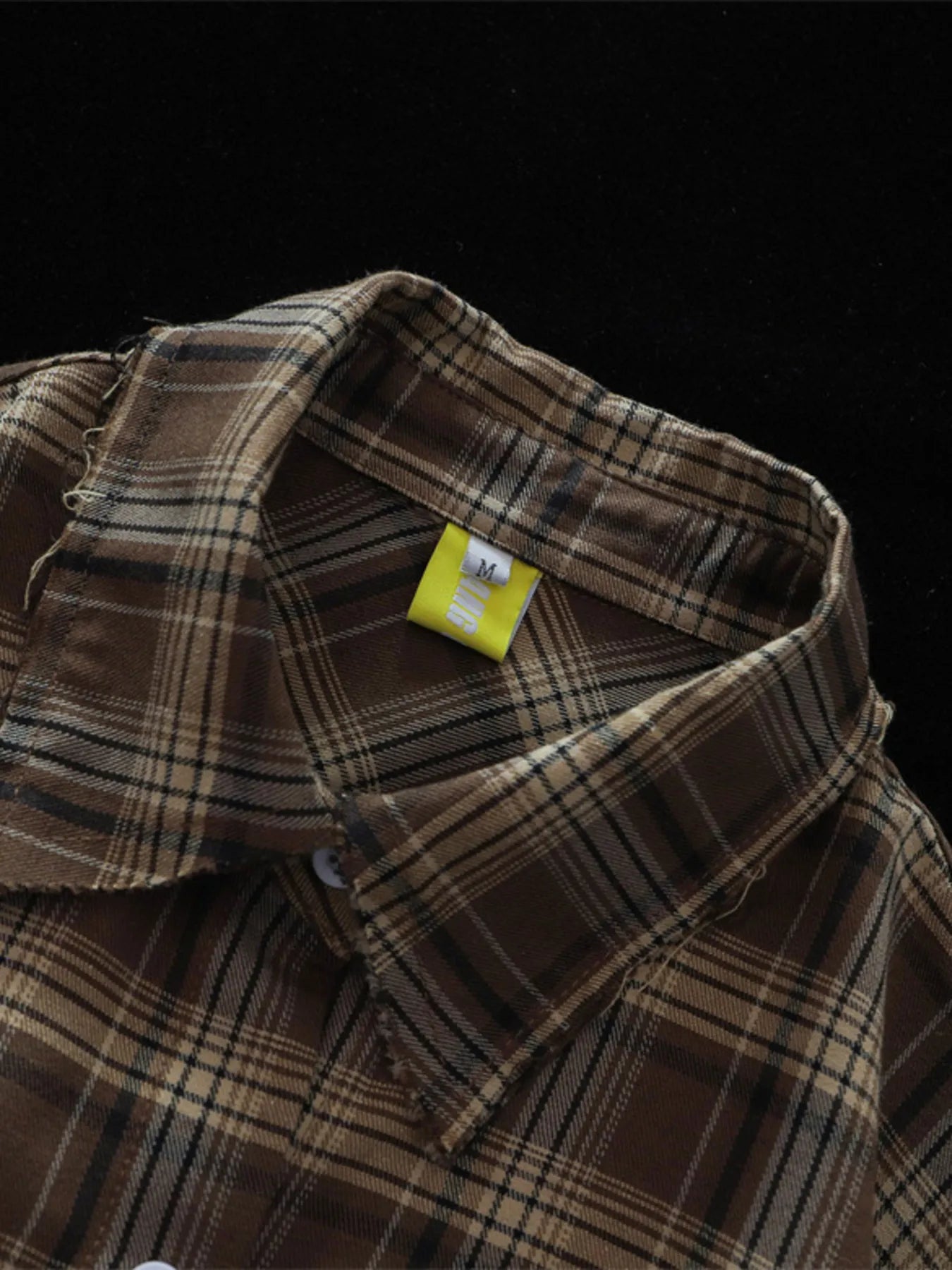 Men's Plaid Button-Down Shirt - Velora Luxury Fashion