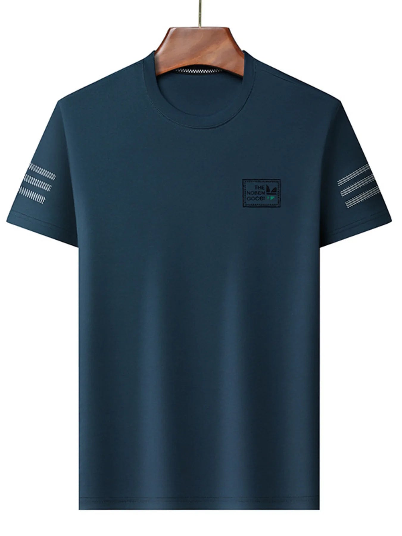 Men's Plus Size Crew Neck Short Sleeve T-Shirt - Velora Luxury Fashion