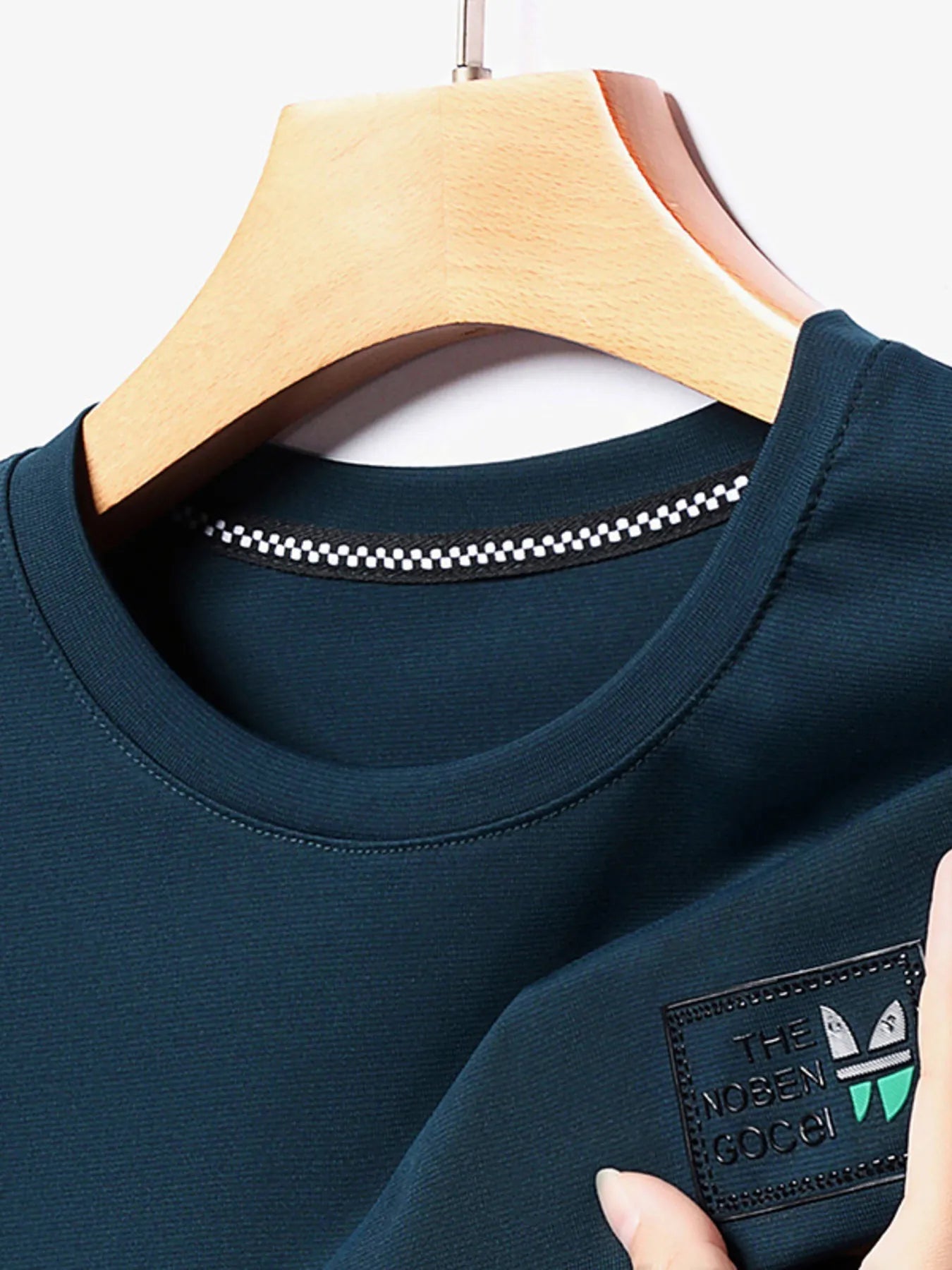 Men's Plus Size Crew Neck Short Sleeve T-Shirt - Velora Luxury Fashion