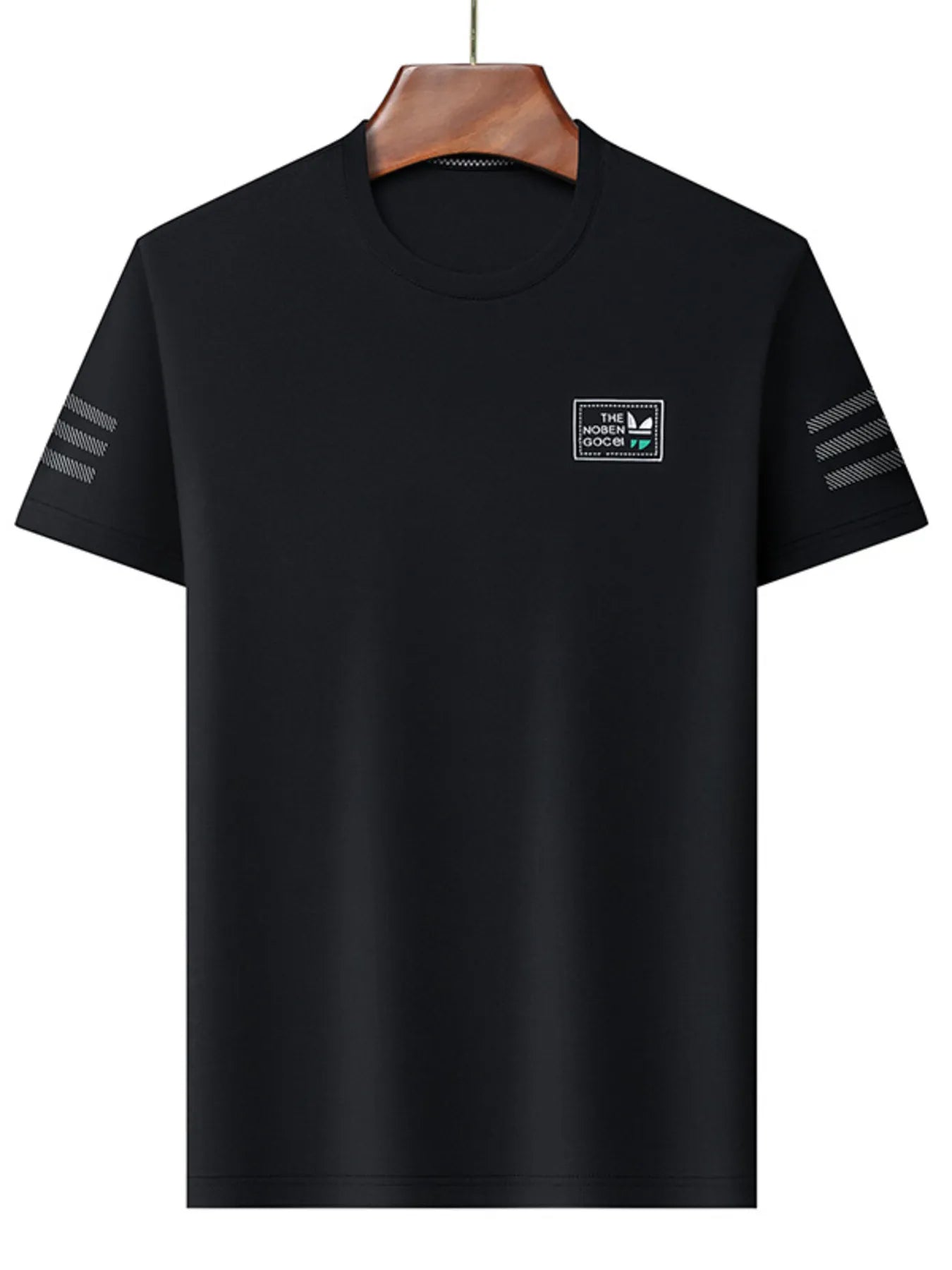 Men's Plus Size Crew Neck Short Sleeve T-Shirt - Velora Luxury Fashion