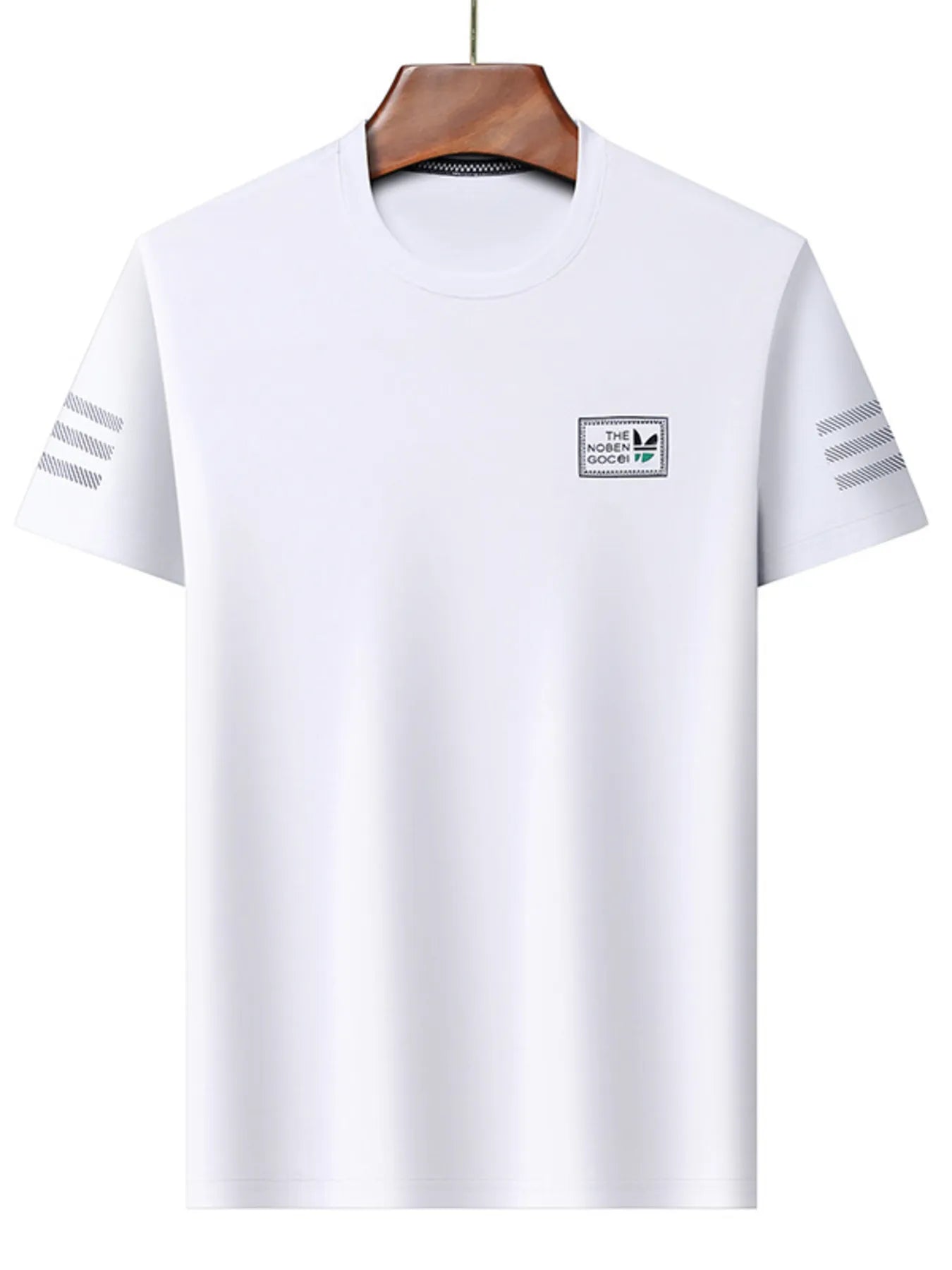 Men's Plus Size Crew Neck Short Sleeve T-Shirt - Velora Luxury Fashion