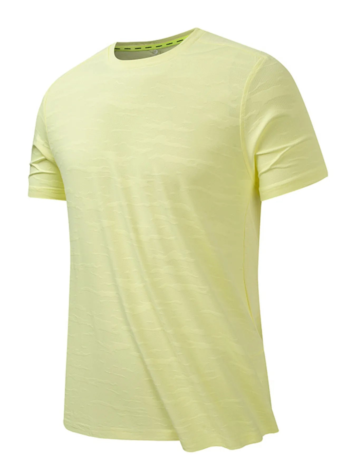Men's Plus Size Round Neck Short Sleeve Active T-Shirt - Velora Luxury Fashion