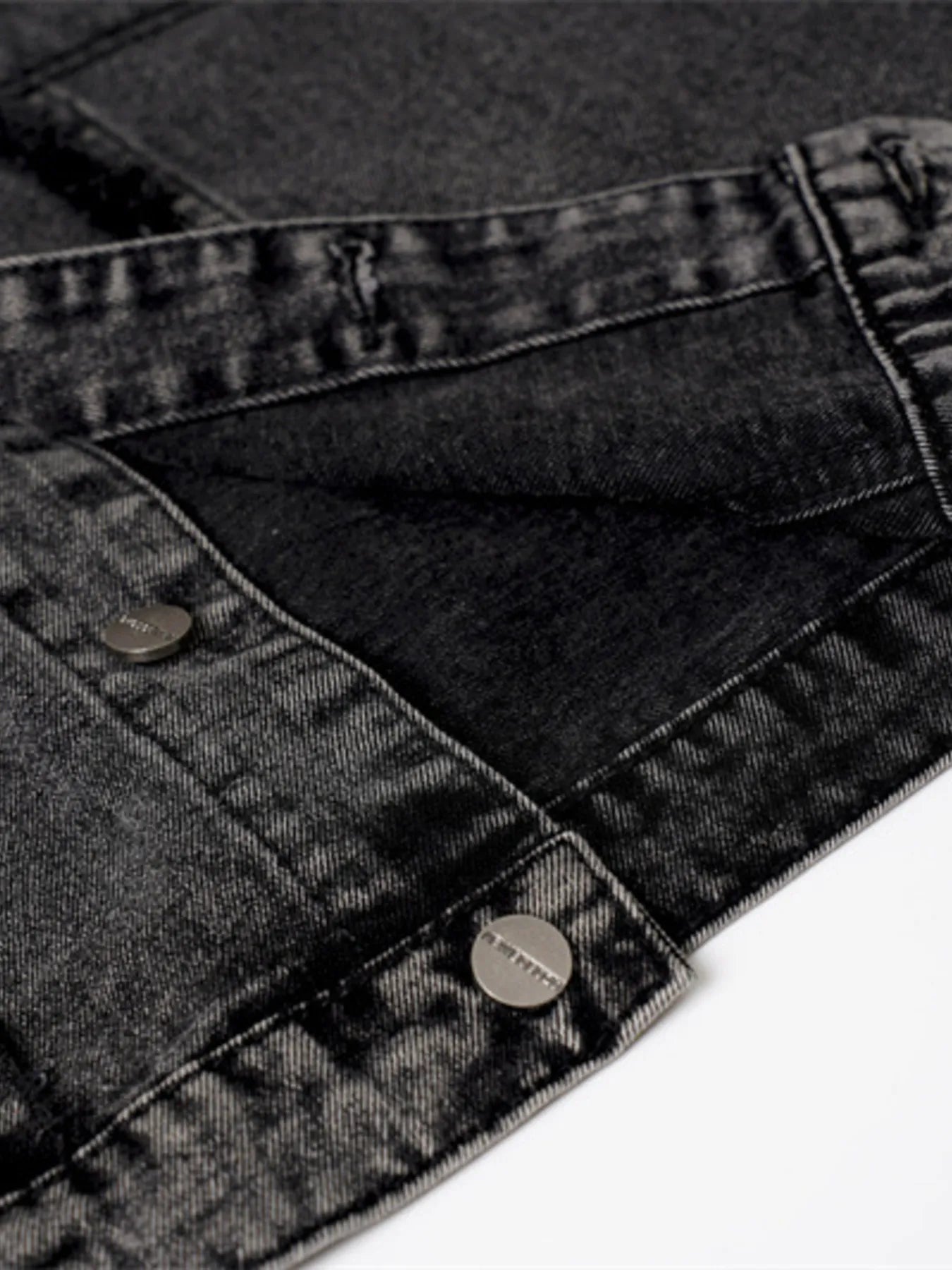 Men's Raw Hem Button Up Sleeveless Denim Jacket - Velora Luxury Fashion