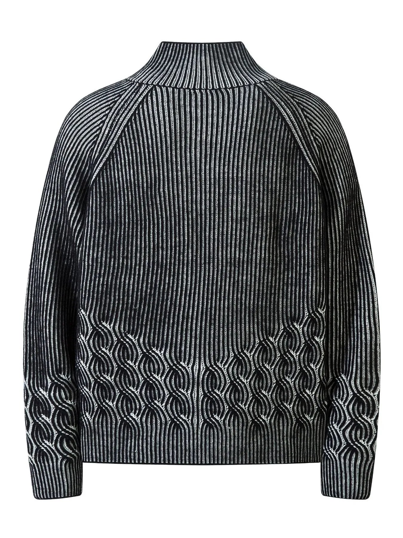 Men's Ribbed Zip-Up Cardigan - Velora Luxury Fashion