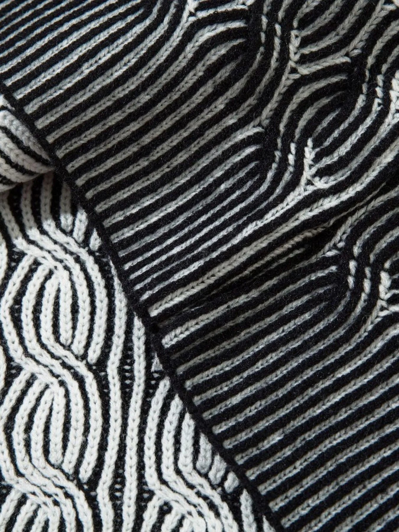 Men's Ribbed Zip-Up Cardigan - Velora Luxury Fashion