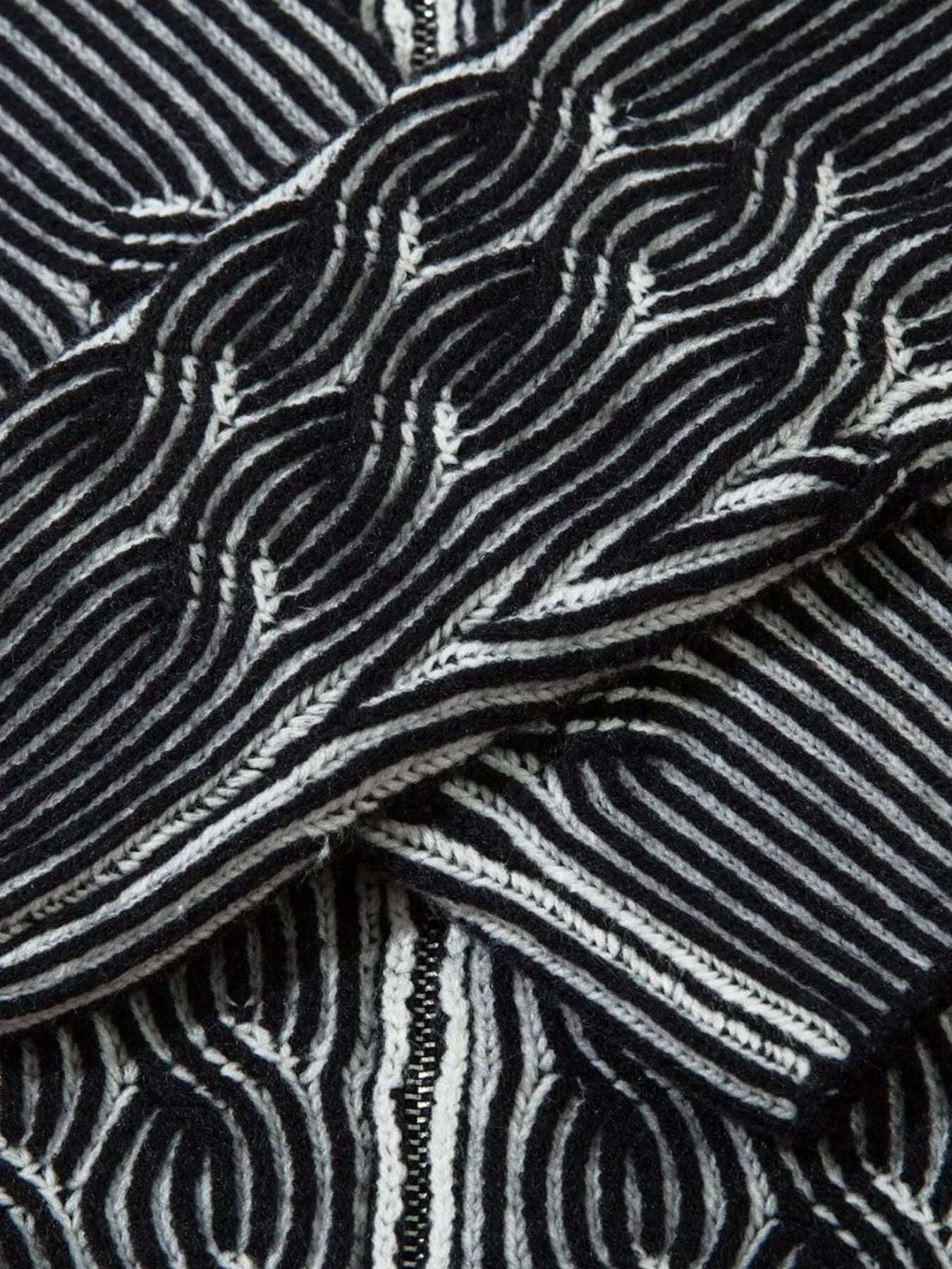 Men's Ribbed Zip-Up Cardigan - Velora Luxury Fashion