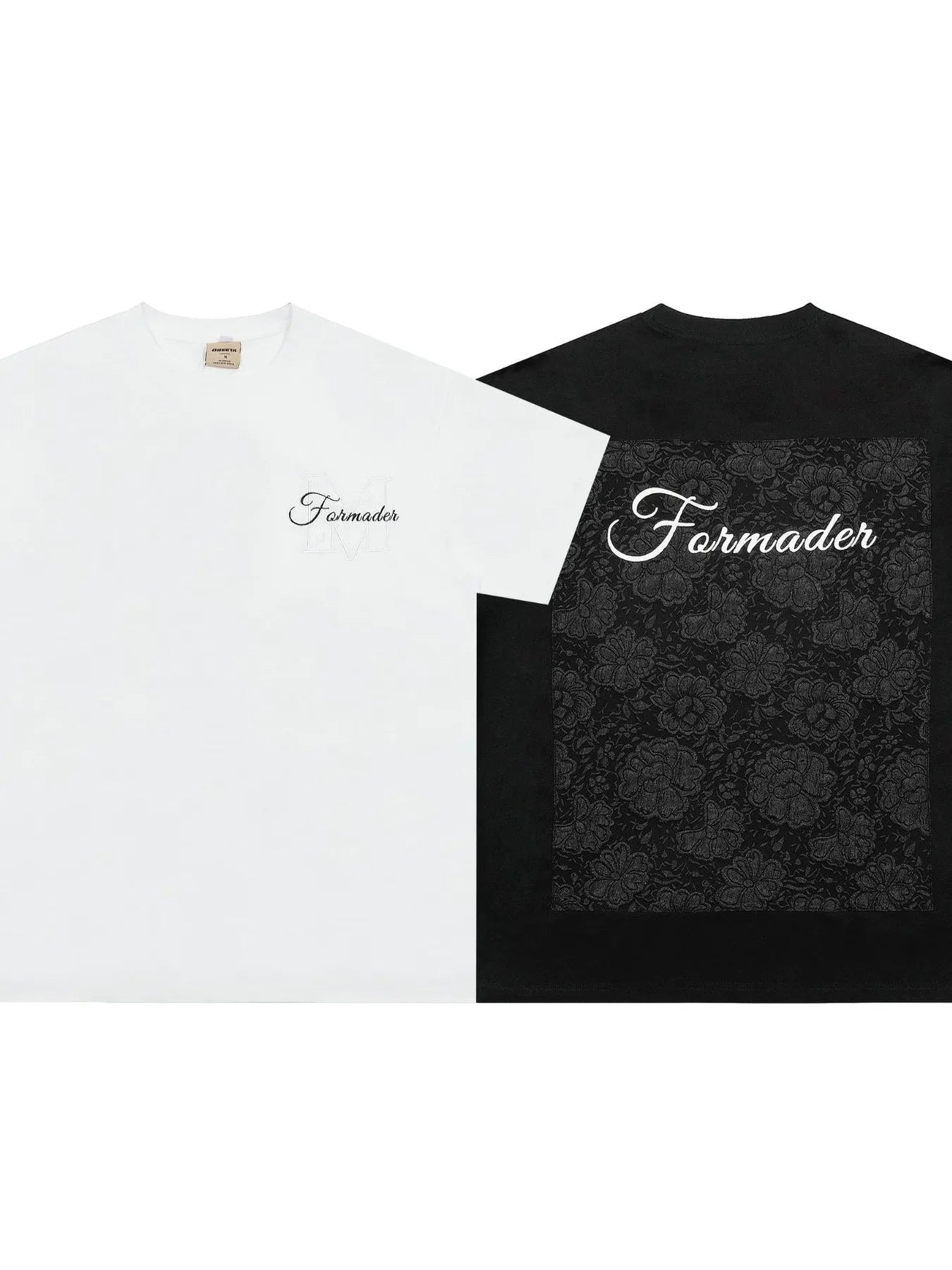 Men's Round Neck Embroidered Letter T-Shirt - Velora Luxury Fashion