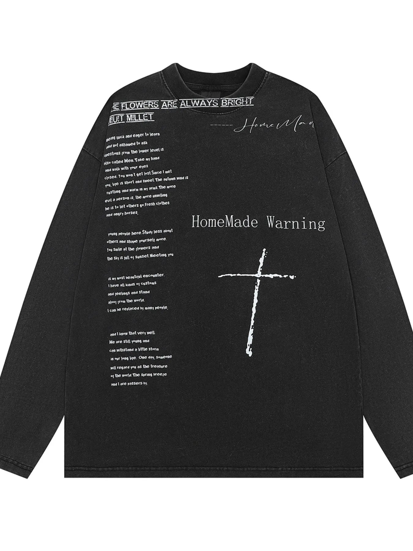 Men's Round Neck Long Sleeve T-Shirt - Velora Luxury Fashion