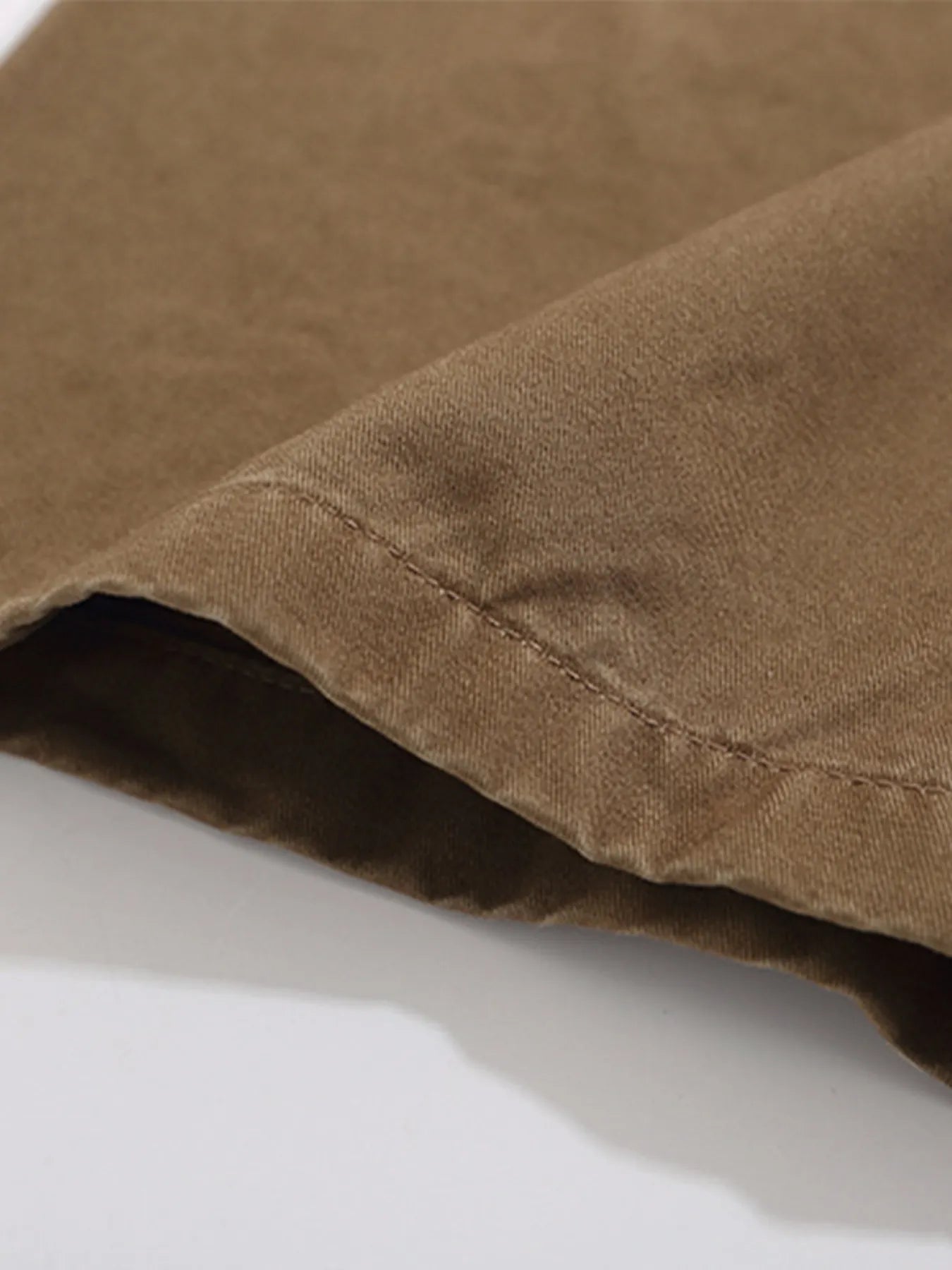 Men's Short Sleeve Denim Shirt with Tie Detail - Velora Luxury Fashion