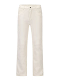 Men's Slim Straight Jeans with Snap Detail - Velora Luxury Fashion