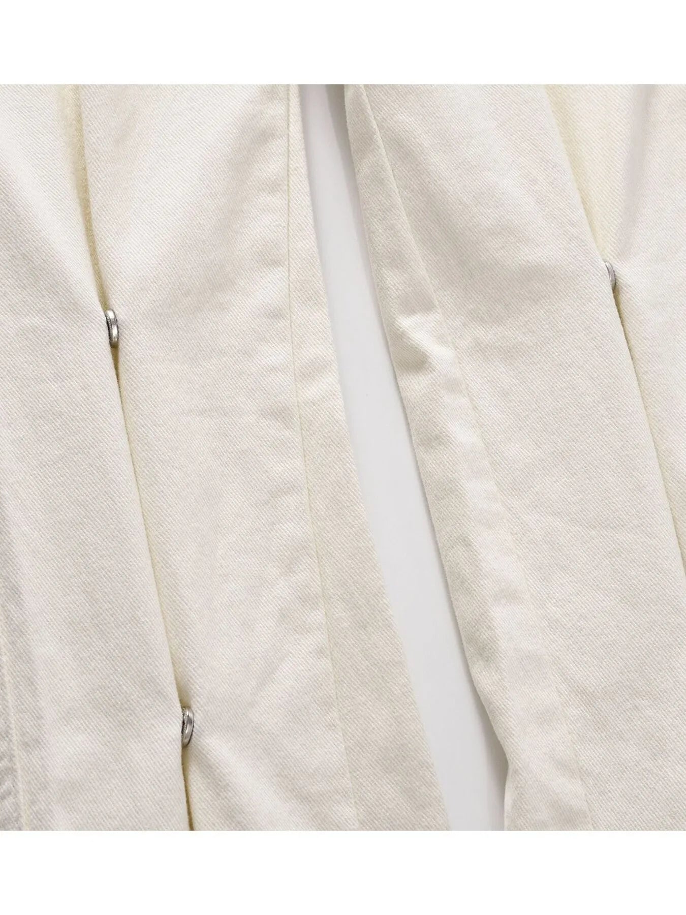 Men's Slim Straight Jeans with Snap Detail - Velora Luxury Fashion