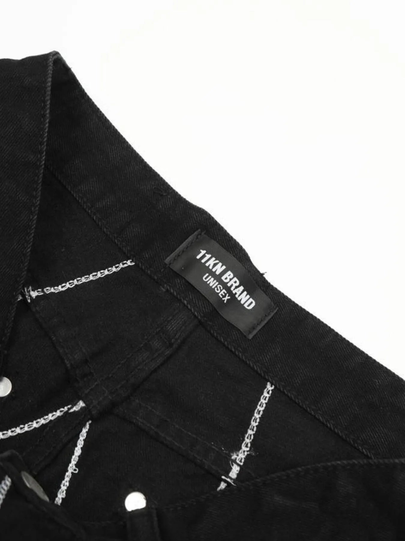 Men's Spider Web Embroidered Flared Jeans - Velora Luxury Fashion