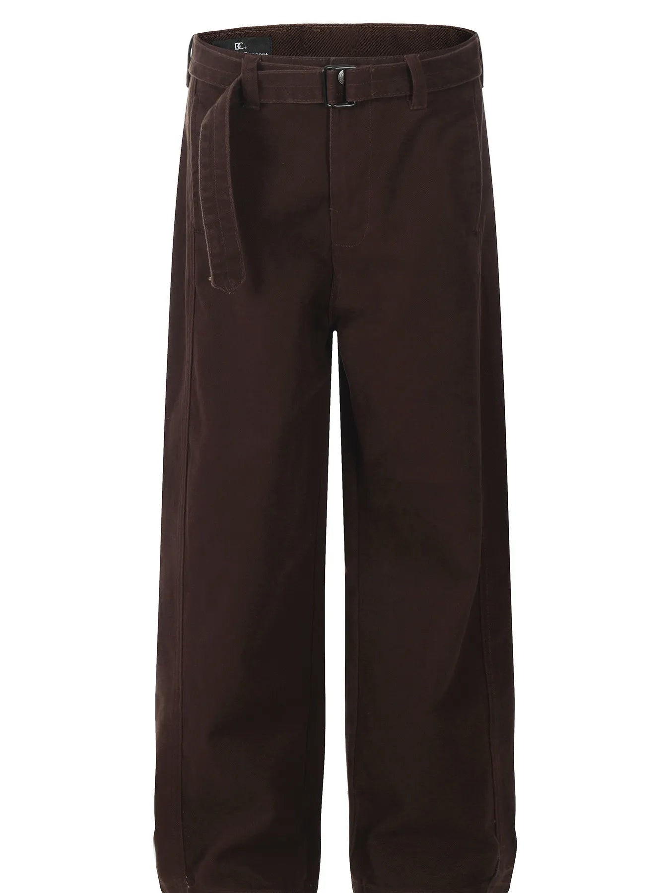 Men's Straight Cargo Pants with Belted - Velora Luxury Fashion