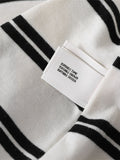 Men's Striped Round Neck Long Sleeve T-Shirt - Velora Luxury Fashion