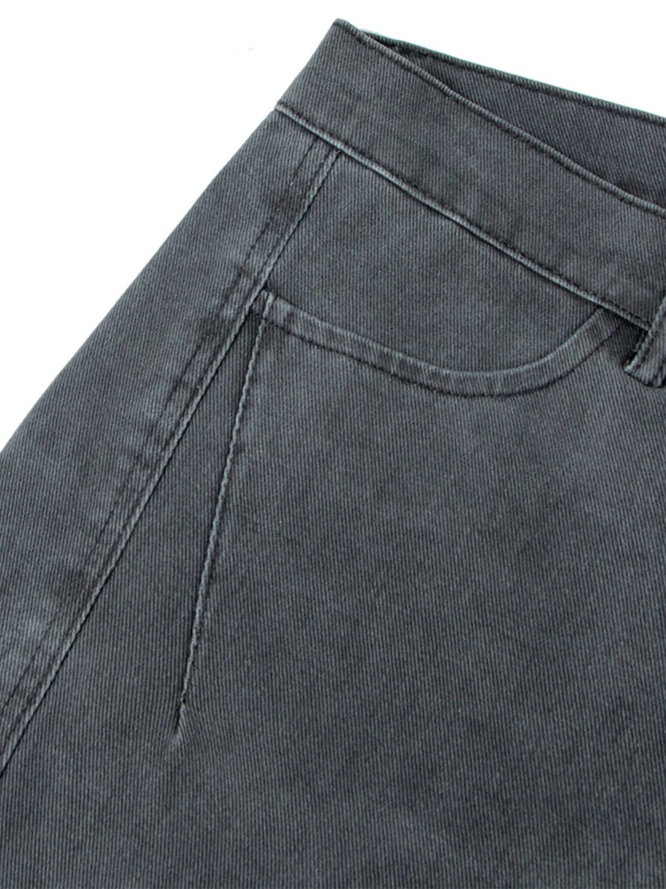 Men's Vintage Curved Cargo Jeans - Velora Luxury Fashion