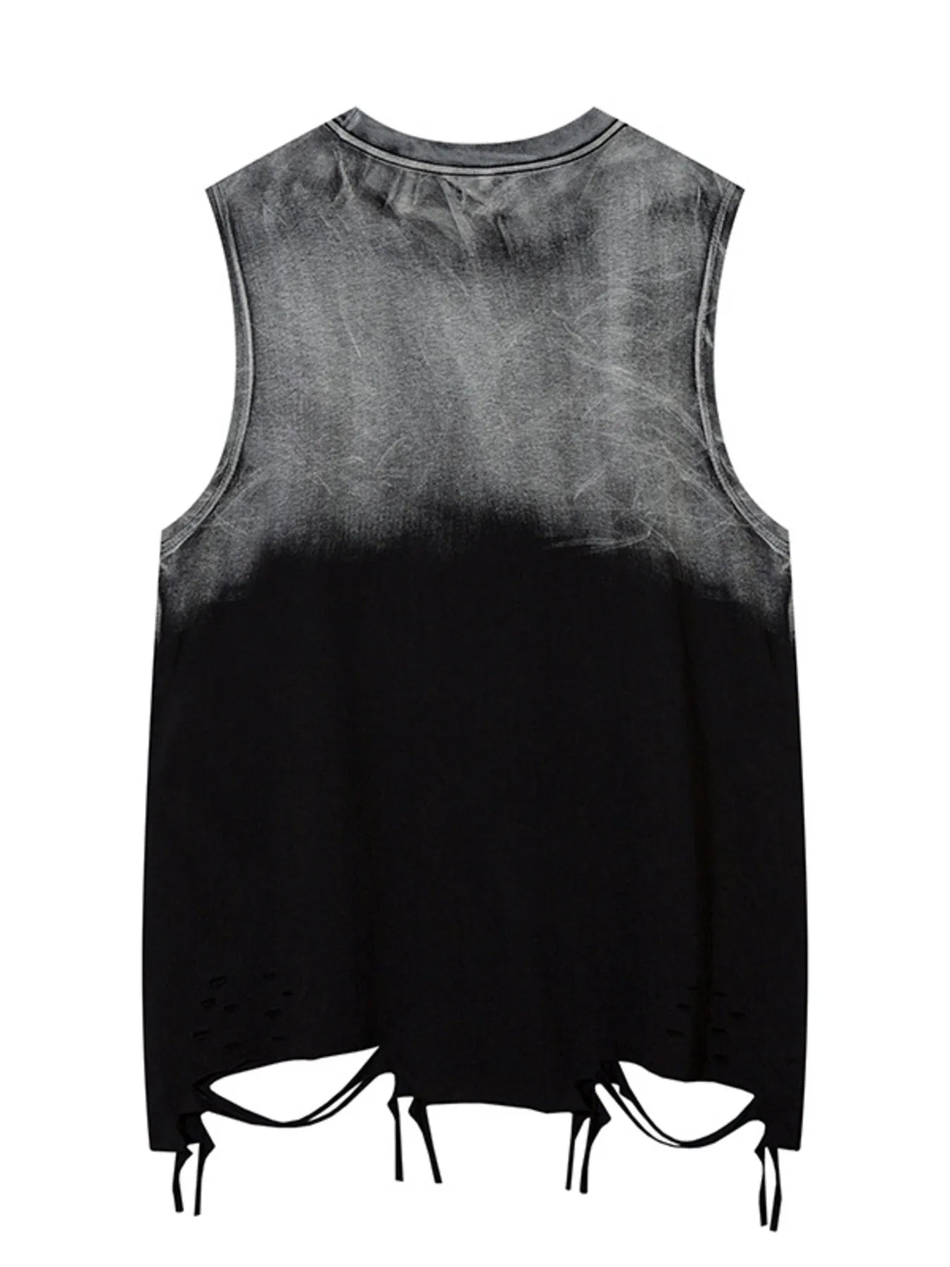 Men's Washed Round Neck Tank - Velora Luxury Fashion