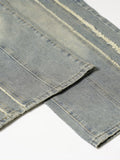 Men's Washed Wide Leg Jeans - Velora Luxury Fashion