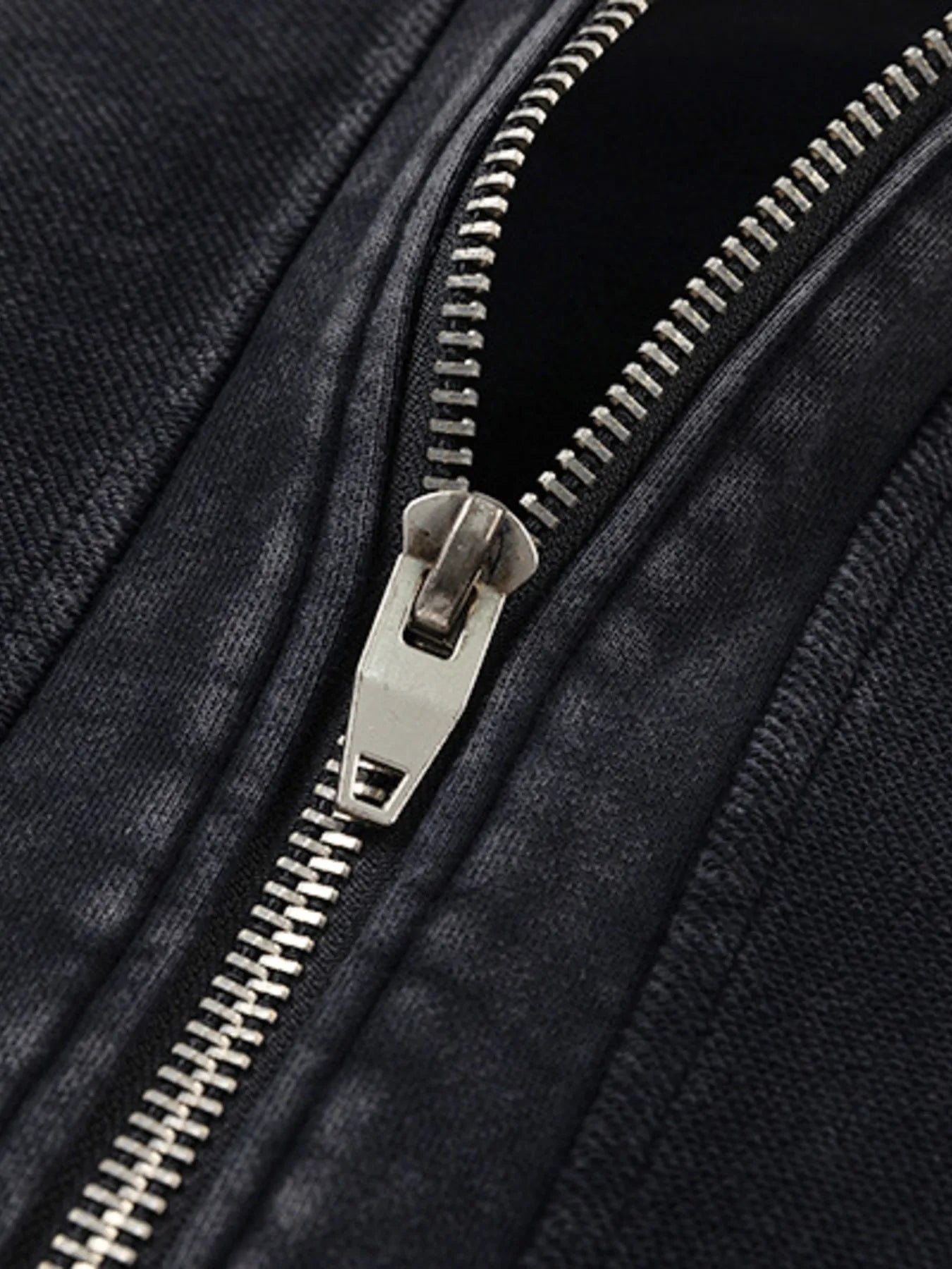 Men's Washed Zip-Up Hoodie with Pockets - Velora Luxury Fashion